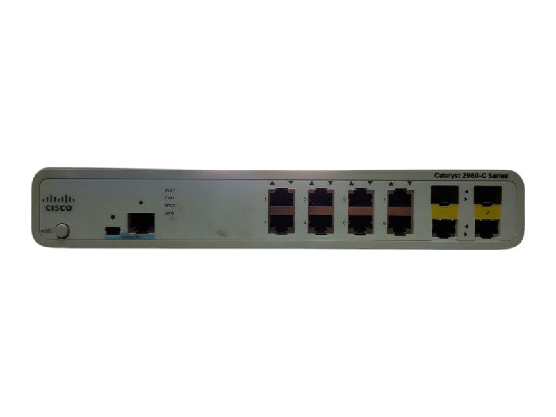 Cisco Catalyst WS-C2960C-8TC-L 8-Port PoE Switch Q
