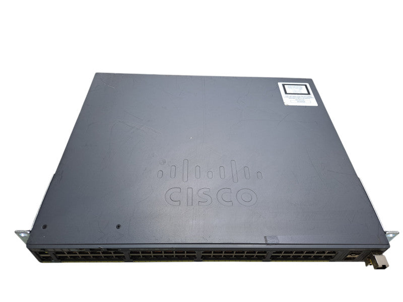 Cisco WS-C2960X-48LPS-L V01 | 48-Port Gigabit PoE+ 370W Switch | 4x SFP