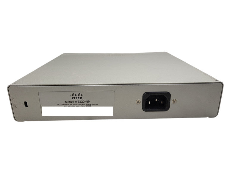 Cisco Meraki MS220-8P, 8-Port Gigabit PoE Network Switch, UNCLAIMED !