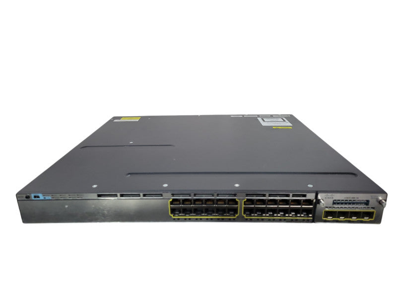 CISCO Ws-C3750x-24P-E 24 Ports POE+ Network Switch With C3KX-NM-1G !