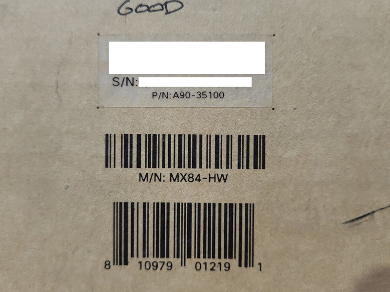 Cisco Meraki MX84-HW Cloud Managed Security Appliance, Unclaimed