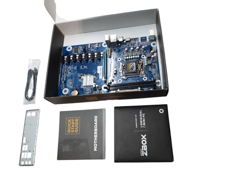 Open Box ZOTAC B150 Mining Motherboard, LGA1151 ATX, DDR4, PCIEX16