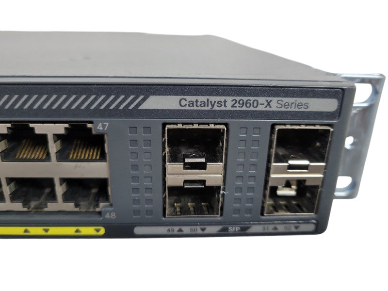 Cisco WS-C2960X-48LPS-L V04 | 48-Port Gigabit PoE+ 370W Switch | 4x SFP !