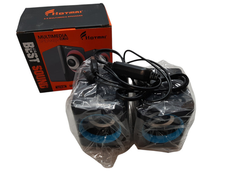 Hotmai Multimedia Speakers HT-208, USB/3.5mm Jack 3W 4ohms
