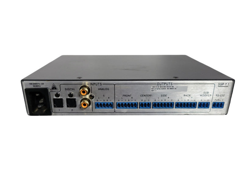 Extron SSP 7.1 Surround Sound Processor. READ !