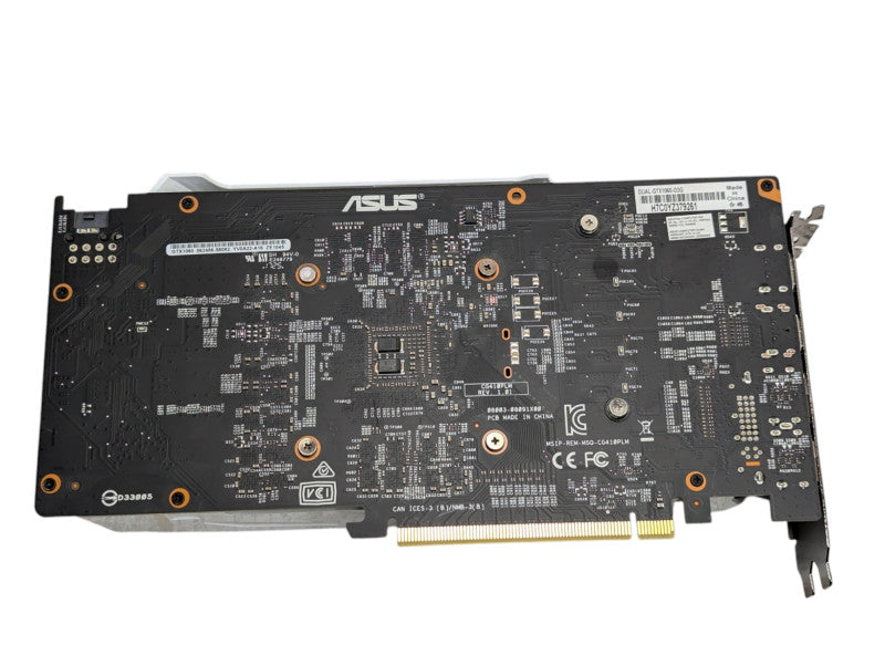 ASUS DUAL-GTX1060-O3G NVIDIA GeForce GTX 1060 3GB Graphics Card  -