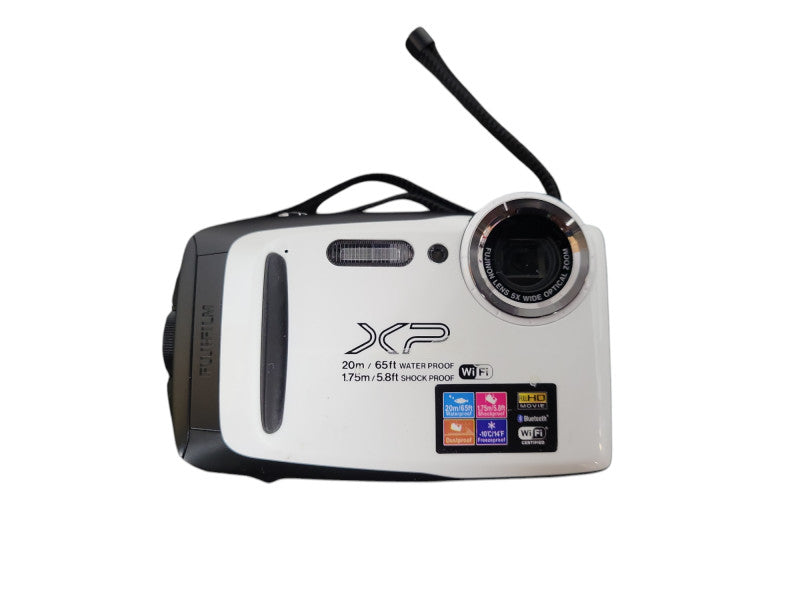 Fujifilm Finepix XP130 WhiteWaterproof 16.4 MP Digital Camera. !