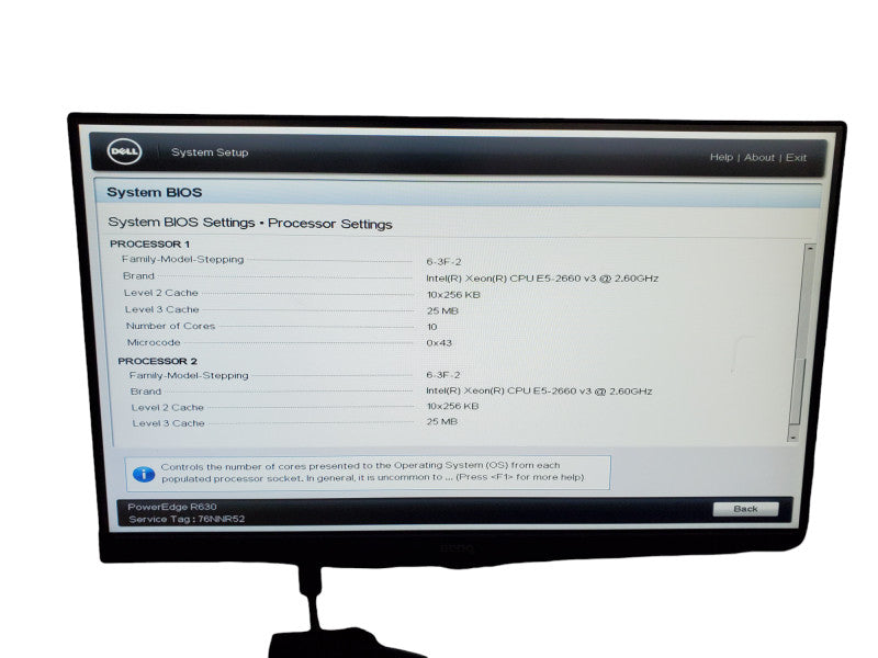 Dell PowerEdge R630 | 2x Xeon E5-2660 v3 @ 2.6Ghz | 128GB DDR4 | NO HDD | H730 Mini