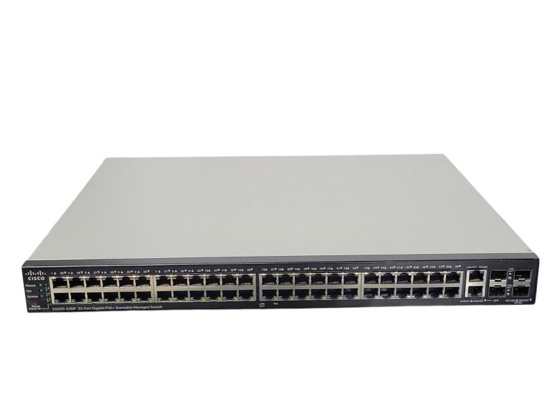 Cisco SG500-52MP-K9 48-Port Gigabit Ethernet PoE+ Switch _