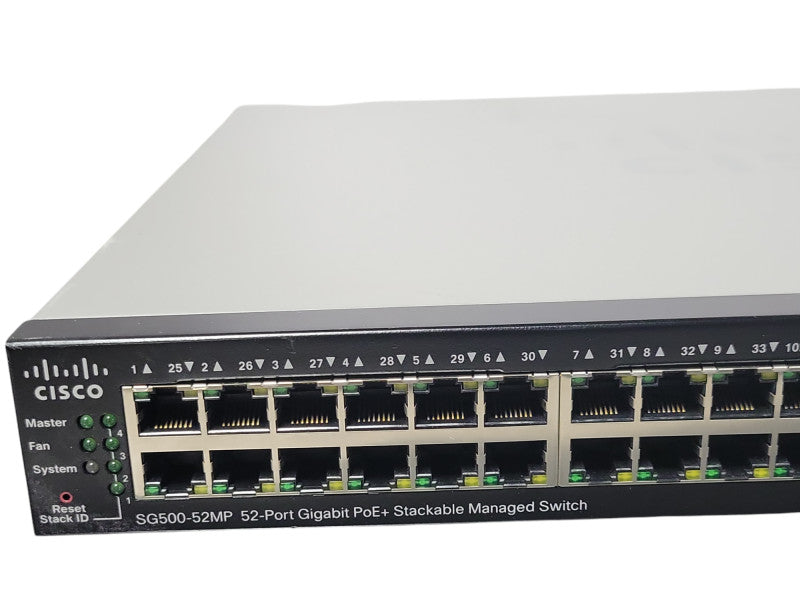 Cisco SG500-52MP-K9 48-Port Gigabit Ethernet PoE+ Switch _