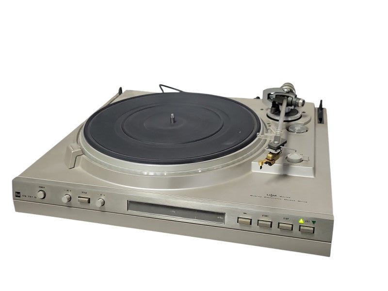 Dual CS 741 Q ULM Series Quartz Electronic Direct Drive Turntable Player, SEE _