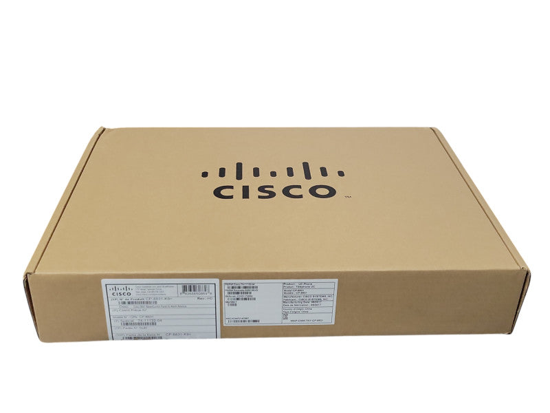 Open-Box Cisco CP-8831-K9 Unified IP Conference Phone Base w/ Control Unit Q_