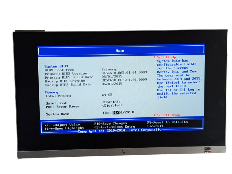 EMC H39759-002 4 Node Server with 4 S2600KP Nodes 8x 2620 v3 @ 2.40 & 256GB -