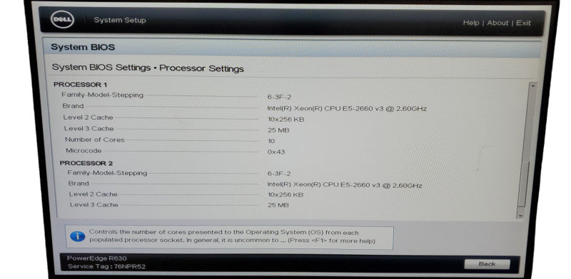 Dell PowerEdge R630 | 2x Xeon E5-2660 v3 | 32GB DDR4 | NO HDD | H730 Mini