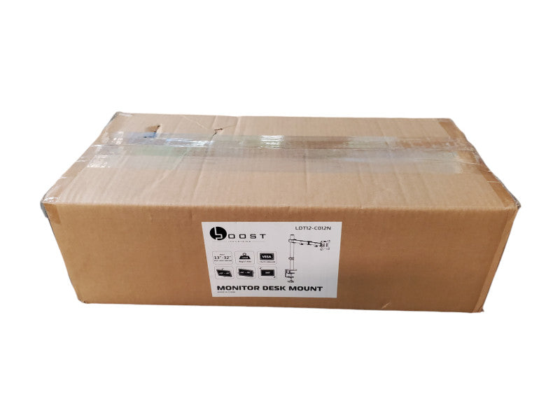 Boost Industries Monitor Desk Mount | LDT12-C012N | New Open Box