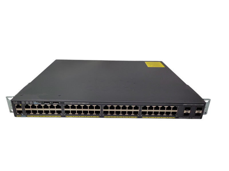 Cisco WS-C2960X-48LPS-L V06 | 48-Port Gigabit PoE Switch | 4x SFP Q%\t Q%