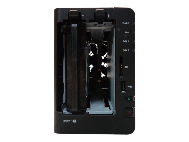 Synology DiskStation DS213+ 2-Bays NAS, 1x 6TB HDD, 1x Caddy, No PSU