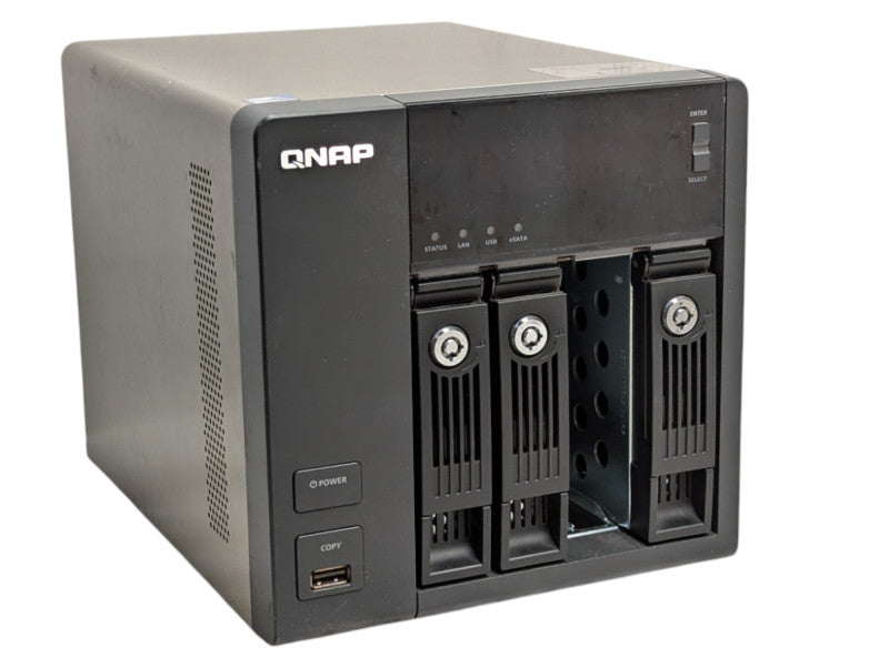 QNAP TS-469 Pro 4 Bay NAS Network Attached Storage with 2x 4TB HDD -