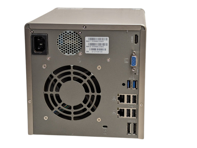 QNAP TS-469 Pro 4 Bay NAS Network Attached Storage with 2x 4TB HDD -