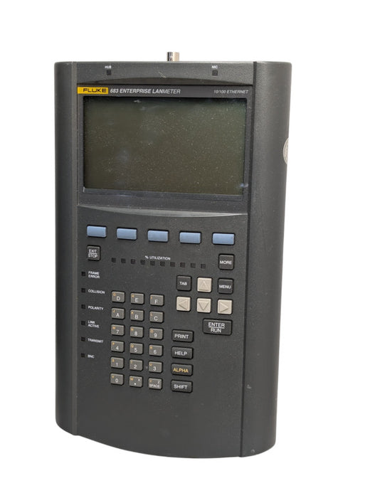 Fluke 683 Enterprise LanMeter 10/100 Ethernet Please READ  -