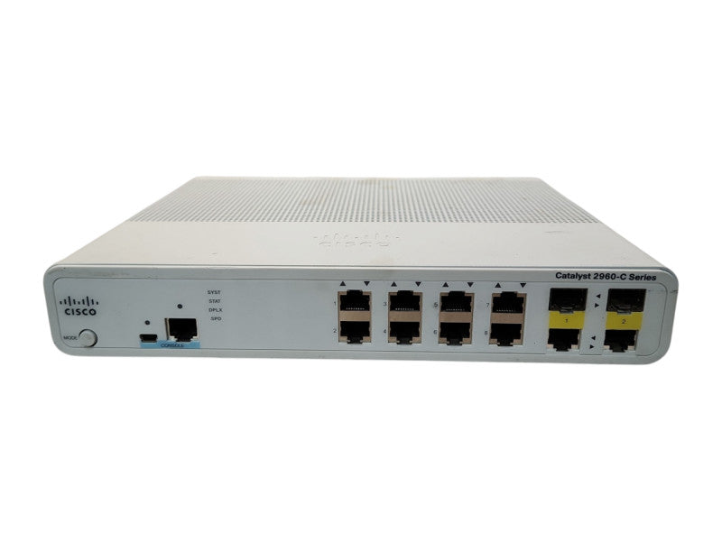Cisco Catalyst WS-C2960C-8TC-L 8-Port PoE Switch
