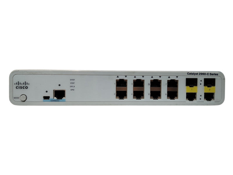 Cisco Catalyst WS-C2960C-8TC-L 8-Port PoE Switch