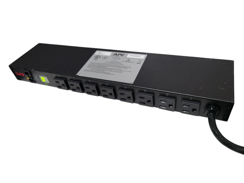 APC AP7800 Metered Rack 1U PDU Power Distribution Strip _
