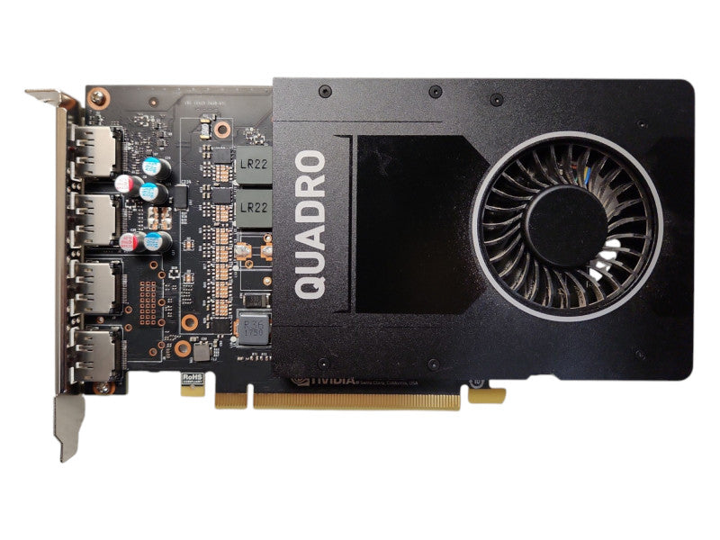 NVIDIA Quadro P2000, 5GB GDDR5 Graphics Card, 4x DisplayPort Q