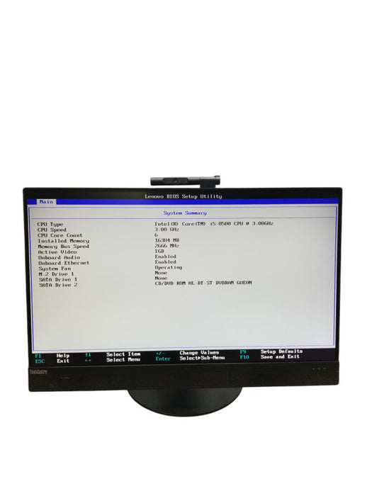 Lenovo ThinkCentre M920z 23.8" FHD Touchscreen i5-8500@3.0GHz 16GB NO HDD/SSD