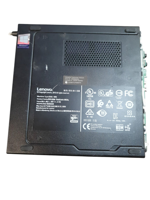 Lenovo Think Centre M920q Micro PC i7 - 8700T CPU @ 2.40GHz 16GB DDR4 Ram