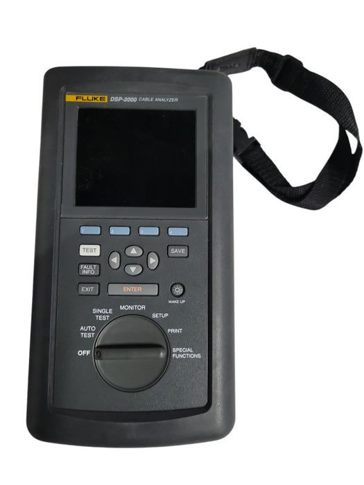 FLUKE DSP 2000 and DSP 2000SR, Cable Analyzer and Smart Remote _