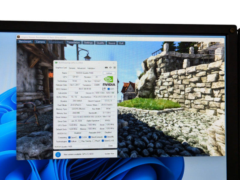 NVIDIA Quadro P400 2GB Graphics Card Full Height 3x mini DisplayPort TESTED Q-