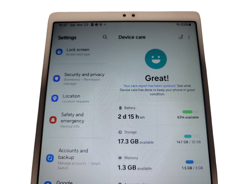 Samsung Galaxy Tab A7 Lite - 32GB - Silver [SM-T220] (