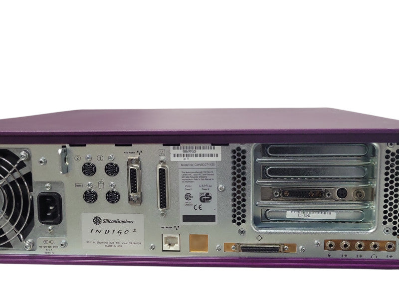 Silicon Graphics SGI Indigo 2 CMNB007Y125 with HDD READ _