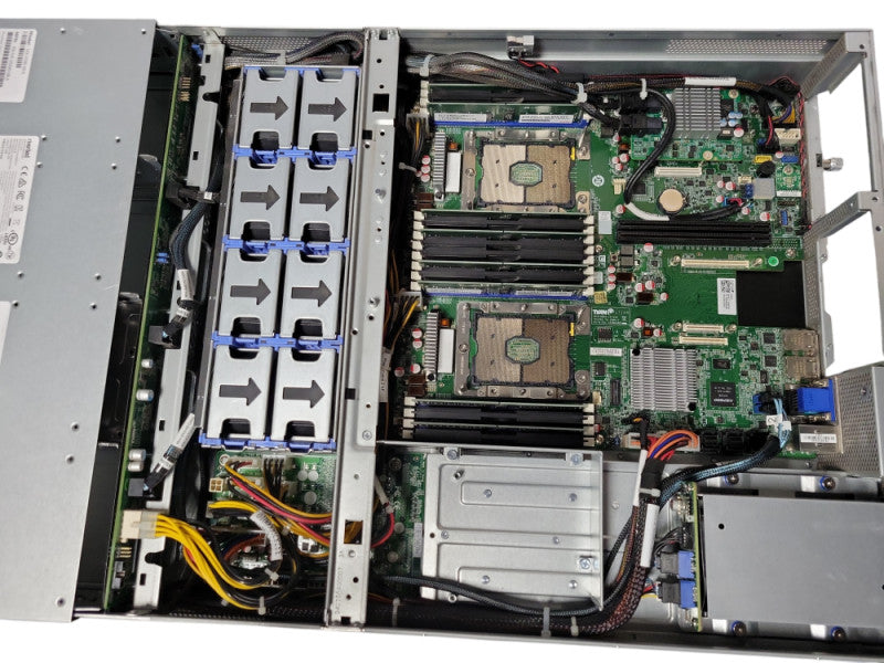 Riverbed CXA-07080-B010 2U Server Barebone 64GB DDR4, No CPU, No HDD, SEE _