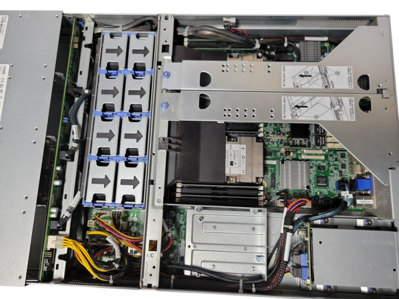 Riverbed CXA-07080-B010 2U Server Barebone 64GB DDR4, No CPU, No HDD, SEE _