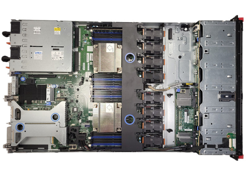 Lenovo ThinkServer RD550 1U 2.5" 2x E5-2650 v3 2.3GHz 32GB DDR4 2x PSU $