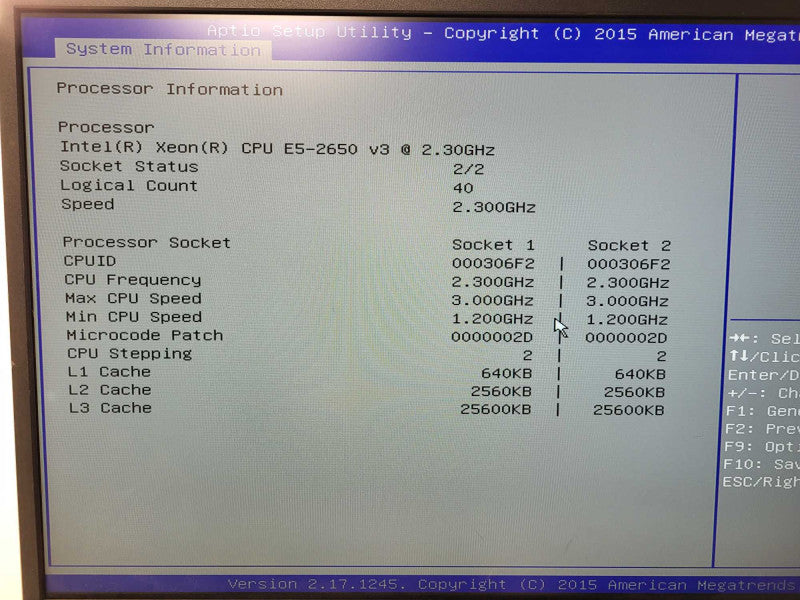 Lenovo ThinkServer RD550 1U 2.5" 2x E5-2650 v3 2.3GHz 32GB DDR4 2x PSU $