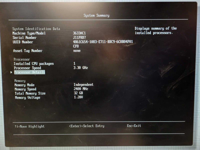 Lenovo System X3250 M6 1U 3.5" E3-1220 v6 3GHz 32GB No HDD Q$