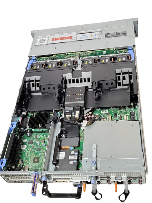 Dell PE R740xd, 1x Xeon Silver 4110 2.10GHz, 64GB DDR4, 8x 8TB HDDs, 2x PSU _