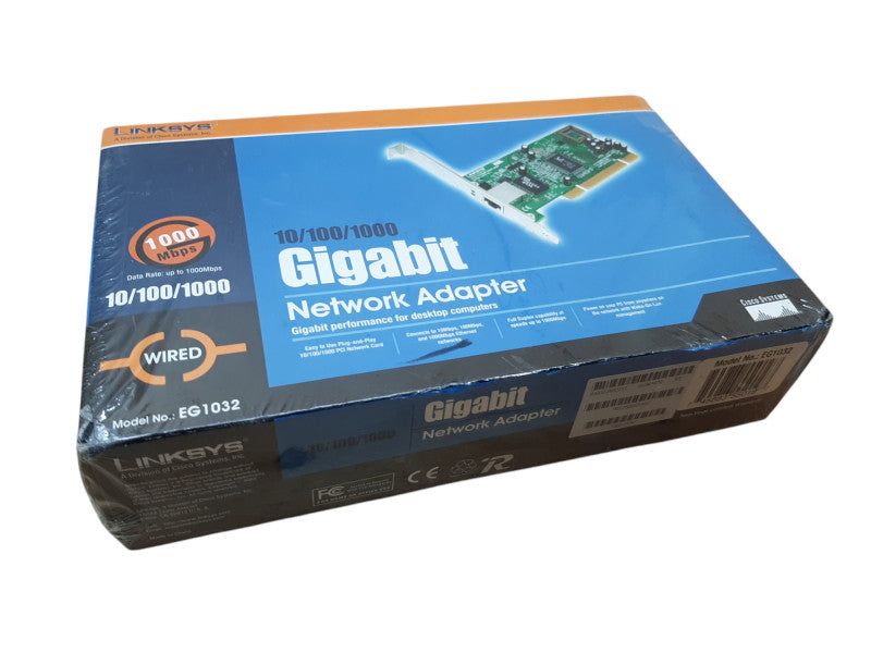 LINKSYS 10/100/1000 Gigabit PCI Network Card EG1032