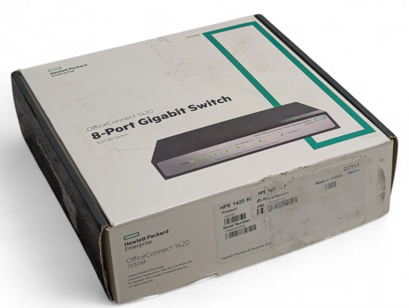 New Open Box OfficeConnect 1420 8-Port Gigabit Switch  -