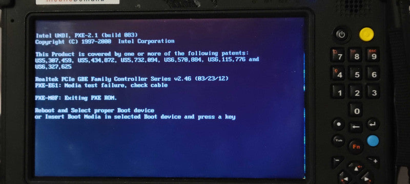 MOBILEDEMAND XTABLET T7200 RUGGED TABLET PC , READ _