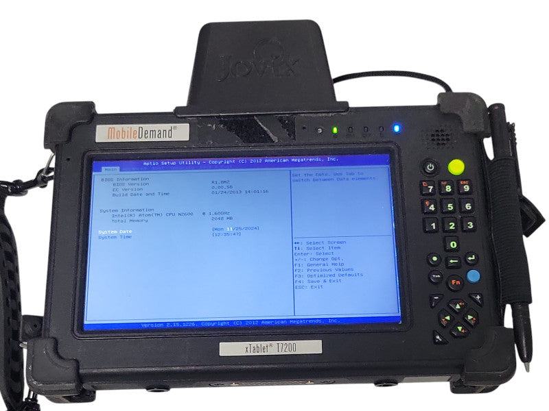 MOBILEDEMAND XTABLET T7200 RUGGED TABLET PC , READ _