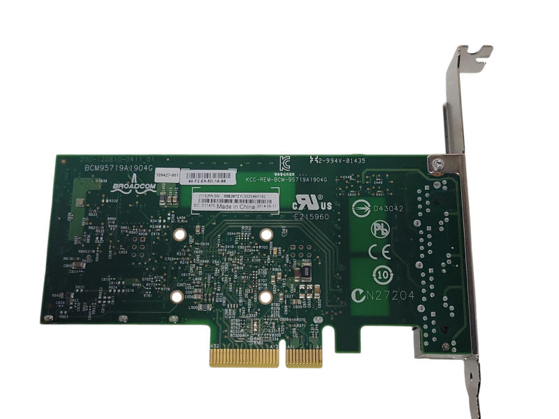 IBM 00E2872 Quad Port 1GB Ethernet Network Adapter Card, FH Bracket _
