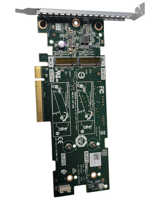 DELL BOSS-S1 2x M.2 SSD PCIe Storage Adapter Card 051CN2 High Profile bracket Q_