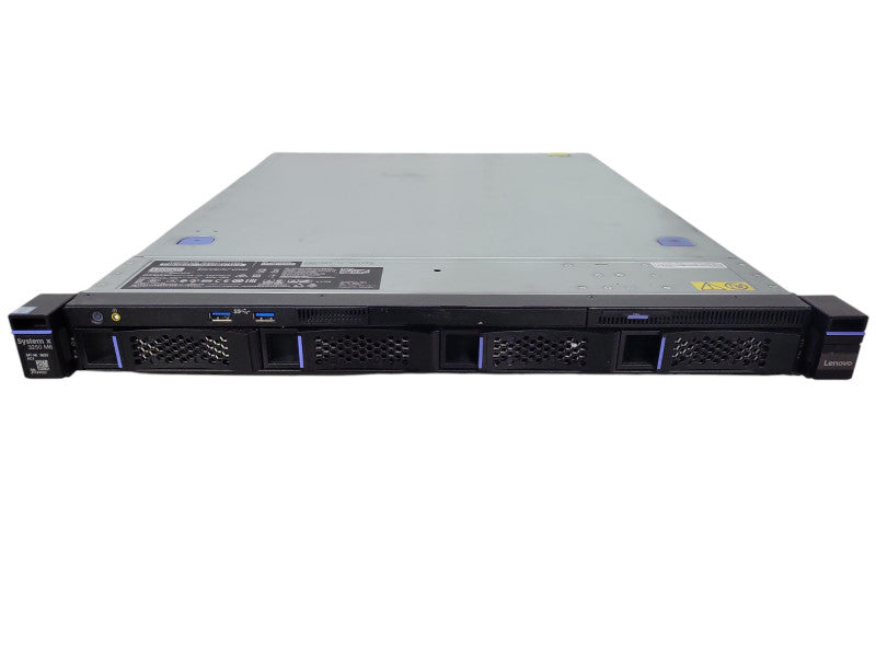 Lenovo System X3250 M6 1U 3.5" E3-1220 v6 @ 3.0GHz 64GB No HDD !