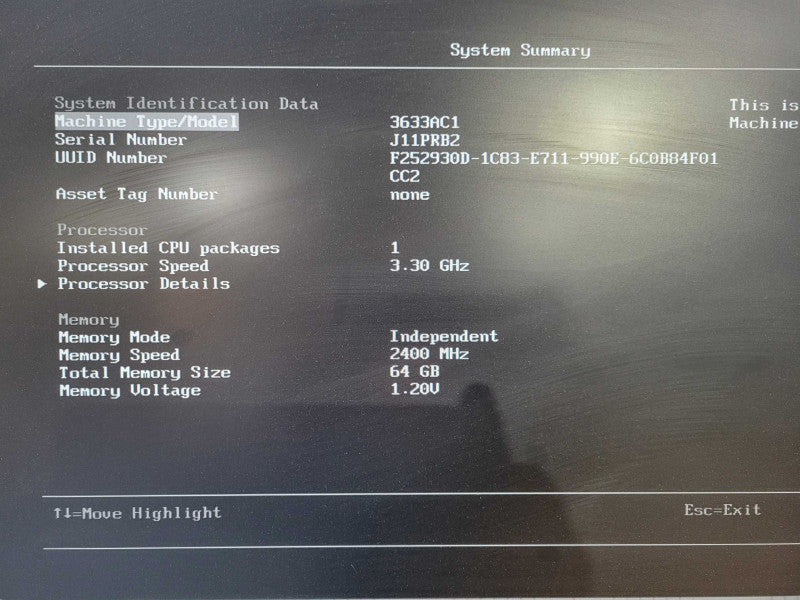 Lenovo System X3250 M6 1U 3.5" E3-1220 v6 @ 3.0GHz 64GB No HDD !
