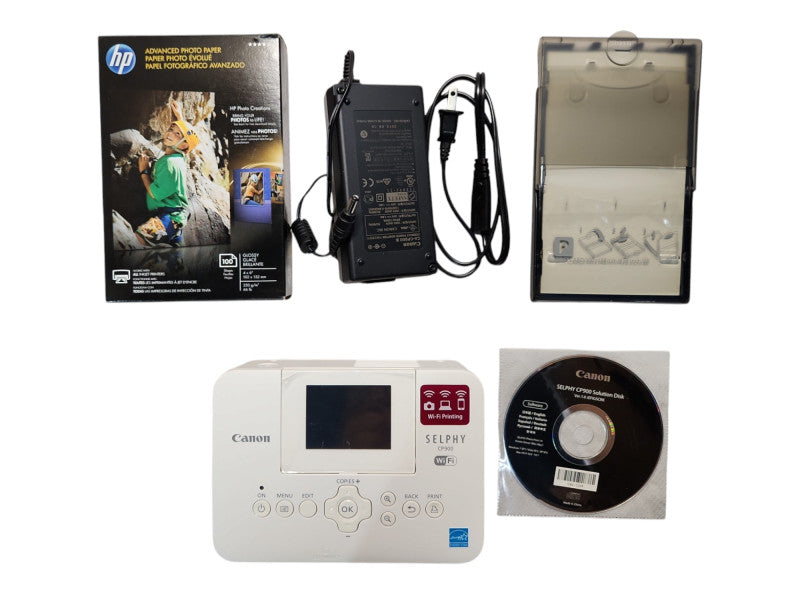*OPEN BOX* Canon SELPHY CP900 Digital Photo Compact Portable Wireless Printer