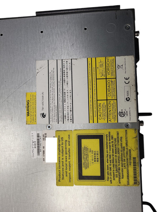 Cisco 5500 Series AIR-CT5508-K9 8-Port Gigabit Ethernet Wireless LAN Controller $